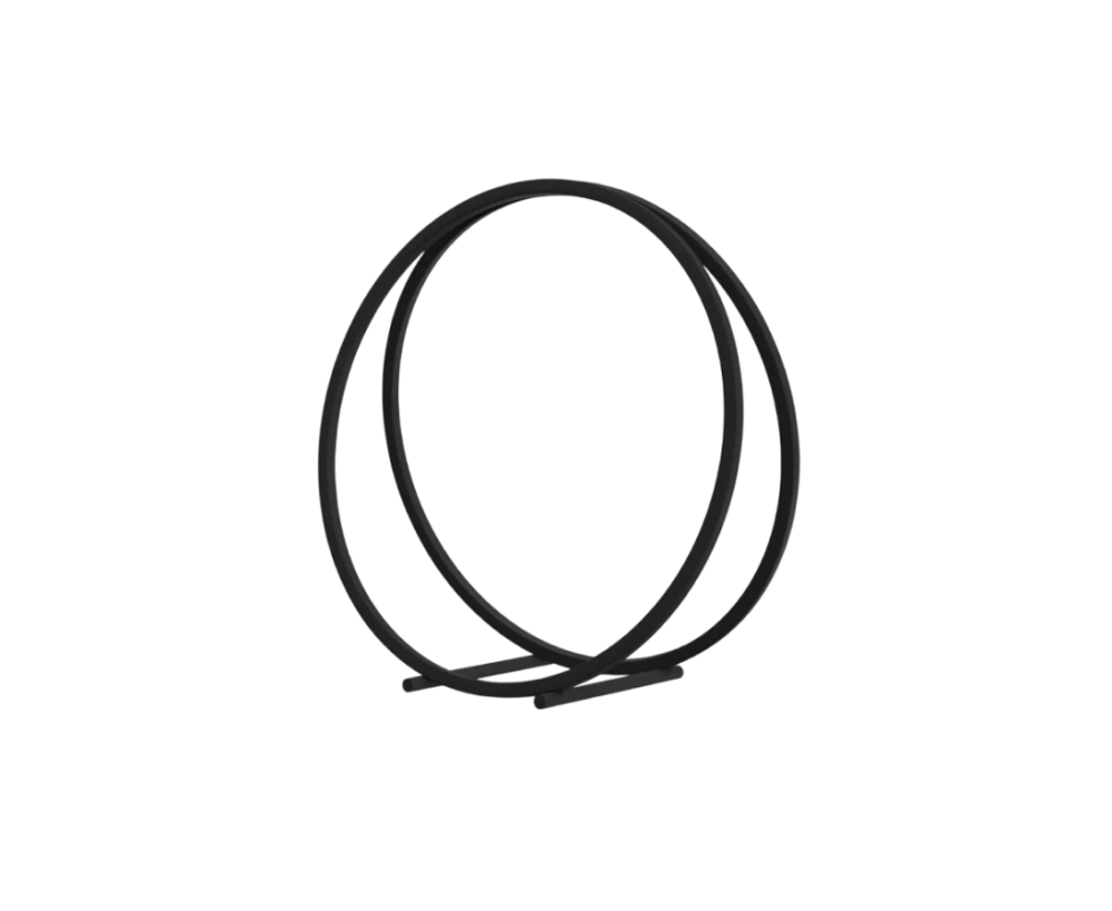 Дровница переносная круглая