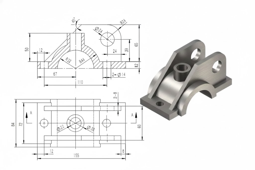Изготовление изделий по чертежам