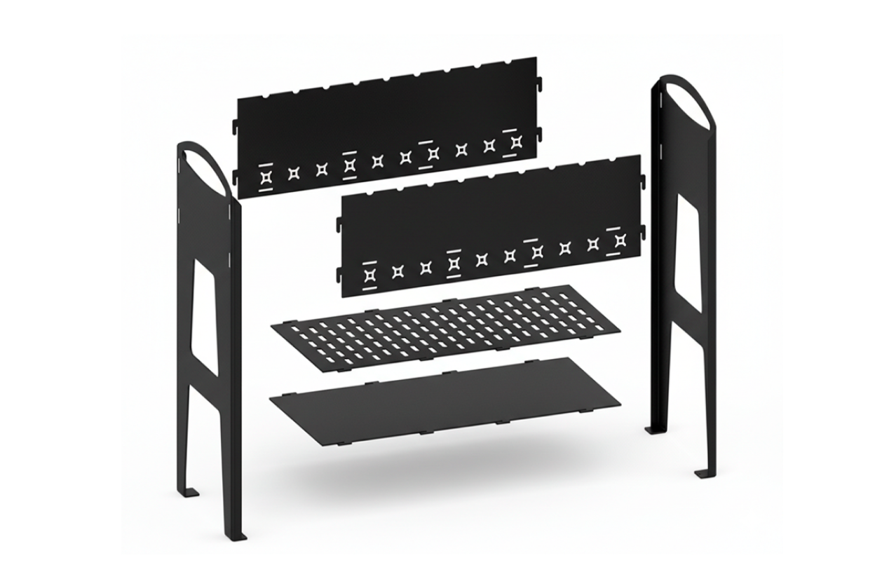 Мангал разборный 