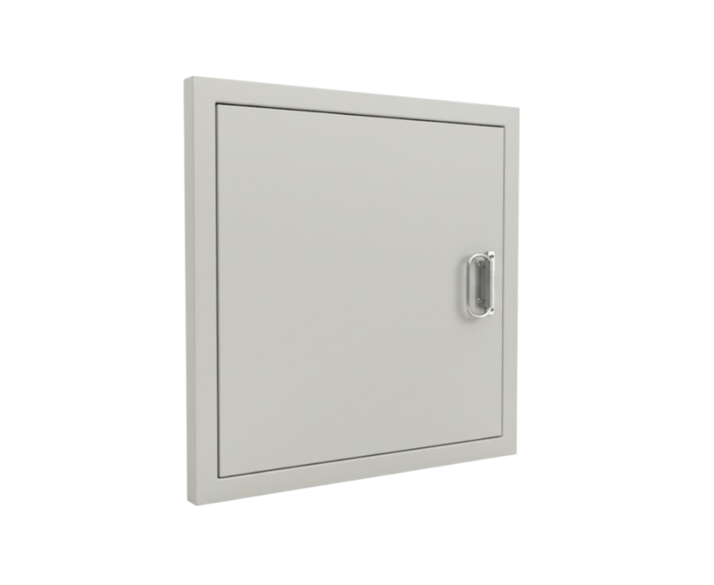 Люк с ручкой скобой