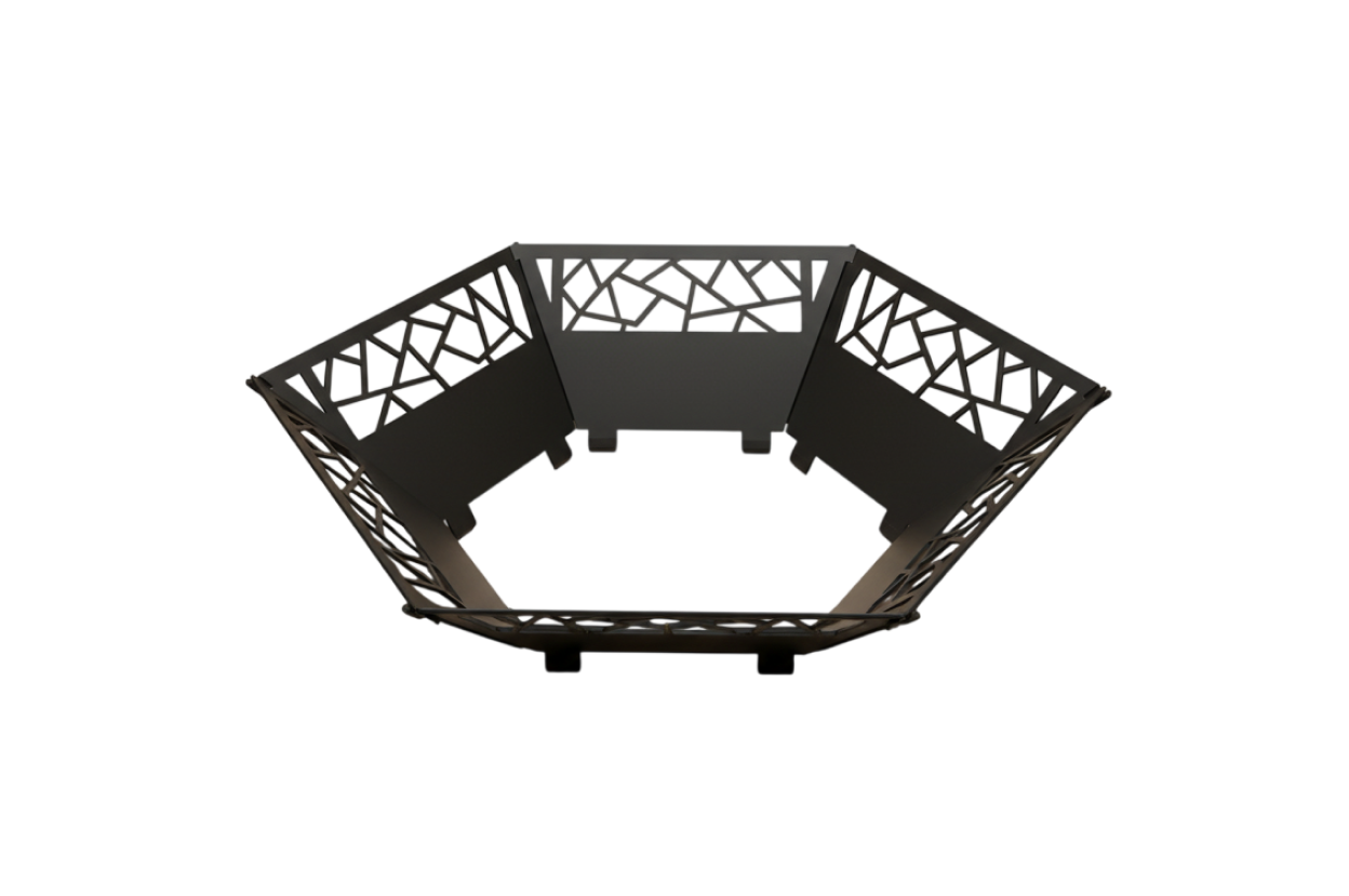 Костровая чаша Геометрия разборная