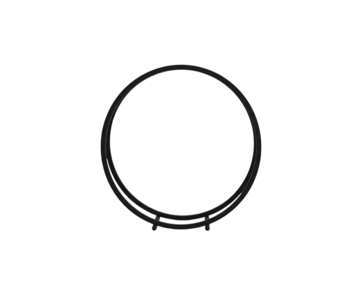 Дровница переносная круглая