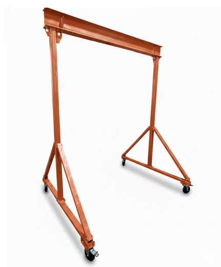 Мини-кран козловой МПУ 1т 4х4 метра мобильный