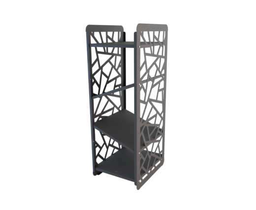 Дровница Арт геометрия напольная